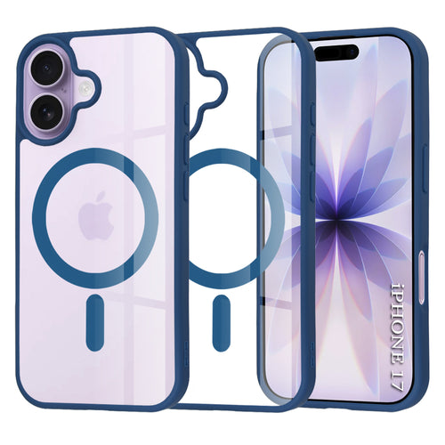 Husa pentru iPhone 17, Techsuit MagSafe Pro, albastru