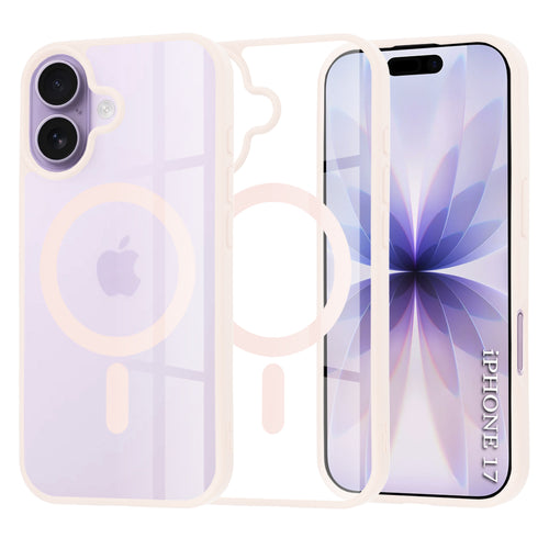 Husa pentru iPhone 17, Techsuit MagSafe Pro, roz