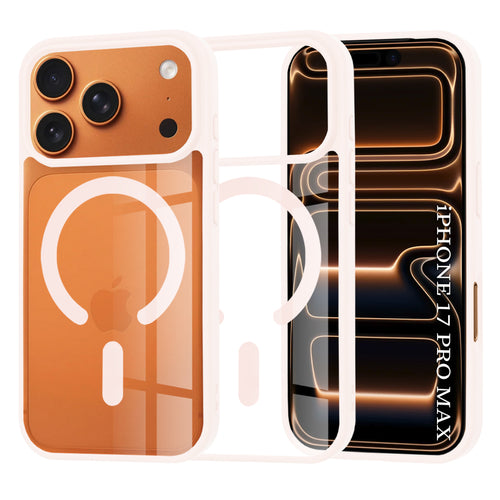 Husa pentru iPhone 17 Pro Max, Techsuit MagSafe Pro, roz