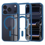 Husa pentru iPhone 17 Pro, Techsuit MagSafe Pro, albastru