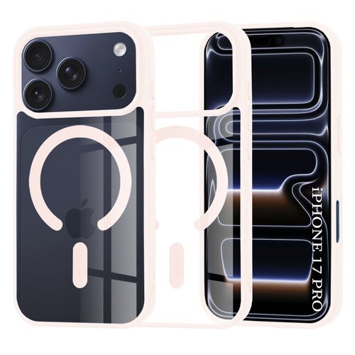 Husa pentru iPhone 17 Pro, Techsuit MagSafe Pro, roz