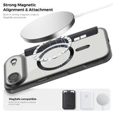 Husa pentru iPhone 17 Air, Techsuit SmartMag Book Case, bleu