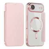 Husa pentru iPhone 17 Air, Techsuit SmartMag Book Case, albastru