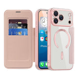 Husa pentru iPhone 17 Pro, Techsuit SmartMag Book Case, albastru
