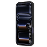 Husa pentru iPhone 17 Pro, Techsuit Glinth, negru