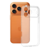 Husa pentru iPhone 17 Pro Max, Techsuit Clear Silicone, transparenta