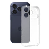 Husa pentru iPhone 17 Pro, Techsuit Clear Silicone, transparenta