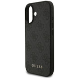 Husa pentru iPhone 17, Guess Hardcase 4G Classic (GUHCP17SG4GFGR), negru