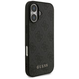 Husa pentru iPhone 17, Guess Hardcase 4G Classic (GUHCP17SG4GFGR), negru
