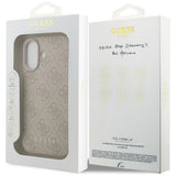 Husa pentru iPhone 17, Guess Hardcase 4G Classic (GUHCP17SG4GFPI), roz