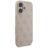 Husa pentru iPhone 17, Guess Hardcase 4G Classic (GUHCP17SG4GFPI), roz
