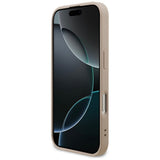 Husa pentru iPhone 17, Guess Hardcase 4G Classic (GUHCP17SG4GFPI), roz