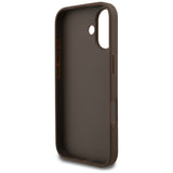 Husa pentru iPhone 17, Guess Hardcase 4G Classic (GUHCP17SG4GFBR), maro