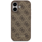 Husa pentru iPhone 17, Guess Hardcase 4G Classic (GUHCP17SG4GFBR), maro