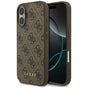 Husa pentru iPhone 17, Guess Hardcase 4G Classic (GUHCP17SG4GFBR), maro