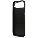 Husa pentru iPhone 17 Air, Guess Hardcase 4G Triangle Logo MagSafe (GUHMP17MP4TSRCMK), negru