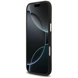Husa pentru iPhone 17 Air, Guess Hardcase 4G Triangle Logo MagSafe (GUHMP17MP4TSRCMK), negru