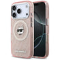 Husa pentru iPhone 17 Pro Max, Karl Lagerfeld IML MagSafe (KLHMP17XHMKBCHOP), albastru