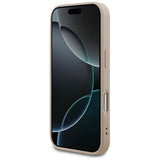 Husa pentru iPhone 17 Pro, Guess Hardcase 4G Classic (GUHCP17LG4GFPI), roz