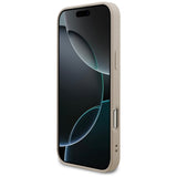 Husa pentru iPhone 17 Pro Max, Guess Hardcase 4G Classic (GUHCP17XG4GFPI), roz