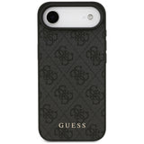 Husa pentru iPhone 17 Air, Guess Hardcase 4G Classic (GUHCP17MG4GFGR), negru