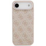 Husa pentru iPhone 17 Air, Guess Hardcase 4G Classic (GUHCP17MG4GFPI), roz