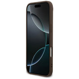 Husa pentru iPhone 17 Air, Guess Hardcase 4G Classic (GUHCP17MG4GFBR), maro