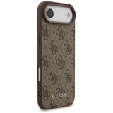 Husa pentru iPhone 17 Air, Guess Hardcase 4G Classic (GUHCP17MG4GFBR), maro