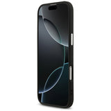 Husa pentru iPhone 17 Air, Guess Hardcase 4G Classic Logo MagSafe (GUHMP17MP4GSSMCK), negru