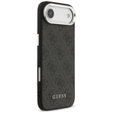 Husa pentru iPhone 17 Air, Guess Hardcase 4G Classic Logo MagSafe (GUHMP17MP4GSSMCK), negru