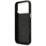 Husa pentru iPhone 17 Pro Max, Guess Hardcase 4G Classic Logo MagSafe (GUHMP17XP4GSSMCK), negru