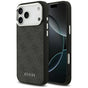 Husa pentru iPhone 17 Pro Max, Guess Hardcase 4G Classic Logo MagSafe (GUHMP17XP4GSSMCK), negru