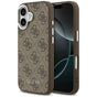 Husa pentru iPhone 17, Guess Hardcase 4G Classic Logo MagSafe (GUHMP17SP4GSSMCW), maro