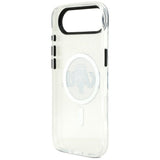 Husa pentru iPhone 17 Air, Karl Lagerfeld IML MagSafe Sketch Logo (KLHMP17MHGKIGKBT), transparenta
