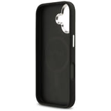 Husa pentru iPhone 17, Guess Hardcase 4G Classic Logo MagSafe (GUHMP17SP4GSSMCK), negru