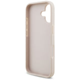 Husa pentru iPhone 17, Guess Hardcase 4G Big Logo (GUHCP17S4GMGPI), roz