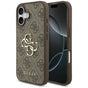 Husa pentru iPhone 17, Guess Hardcase 4G Big Logo (GUHCP17S4GMGBR), maro
