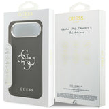 Husa pentru iPhone 17 Air, Guess Hardcase 4G Grained Big and Classic Logo (GUHCP17MPG4SMCEK), negru
