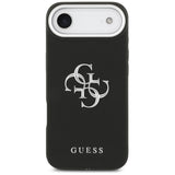 Husa pentru iPhone 17 Air, Guess Hardcase 4G Grained Big and Classic Logo (GUHCP17MPG4SMCEK), negru
