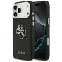 Husa pentru iPhone 17 Pro, Guess Hardcase 4G Grained Big and Classic Logo (GUHCP17LPG4SMCEK), negru