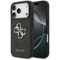 Husa pentru iPhone 17 Pro, Guess Hardcase 4G Big Logo (GUHCP17L4GMGGR), negru