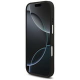Husa pentru iPhone 17, Guess Hardcase 4G Grained Big and Classic Logo (GUHCP17SPG4SMCEK), negru