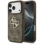 Husa pentru iPhone 17 Pro, Guess Hardcase 4G Big Logo (GUHCP17L4GMGBR), maro