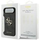 Husa pentru iPhone 17 Air, Guess Hardcase 4G Big Logo (GUHCP17M4GMGGR), negru