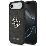 Husa pentru iPhone 17 Air, Guess Hardcase 4G Big Logo (GUHCP17M4GMGGR), negru