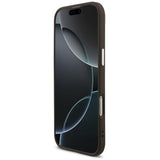 Husa pentru iPhone 17 Air, Guess Hardcase Big 4G Logo Classic Logo (GUHCP17MP4G4SMCW), maro