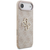 Husa pentru iPhone 17 Air, Guess Hardcase 4G Big Logo (GUHCP17M4GMGPI), roz