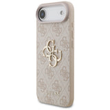 Husa pentru iPhone 17 Air, Guess Hardcase 4G Big Logo (GUHCP17M4GMGPI), roz
