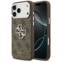 Husa pentru iPhone 17 Pro Max, Guess Hardcase Big 4G Logo Classic Logo (GUHCP17XP4G4SMCW), maro