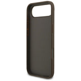 Husa pentru iPhone 17 Air, Guess Hardcase 4G Big Logo (GUHCP17M4GMGBR), maro